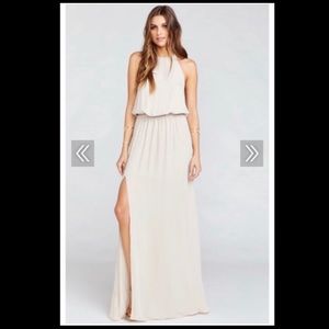 Show Me Your Mumu Heather Halter Bridesmaid Dress